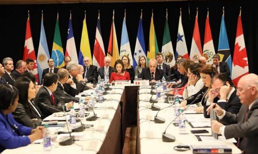  Argentina no firmó el documento del Grupo Lima contra Venezuela
