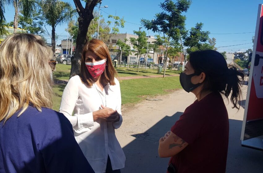  Gisela Zamora acompañó un nuevo operativo de Acercamos la Salud a los Barrios en Benavídez