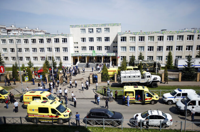  Al menos ocho muertos en un tiroteo en una escuela de Rusia
