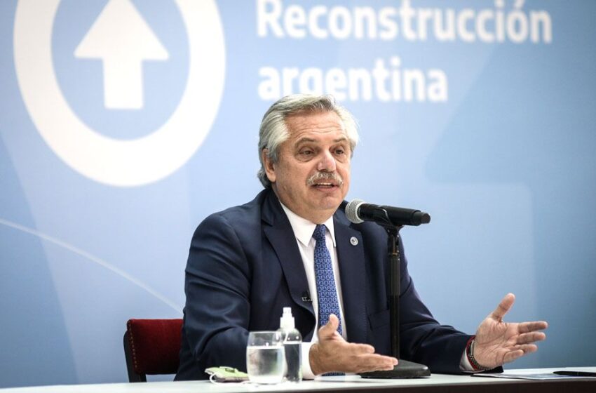  Alberto Fernández: «Los países de renta media como Argentina se parecen cada vez más a países pobres»