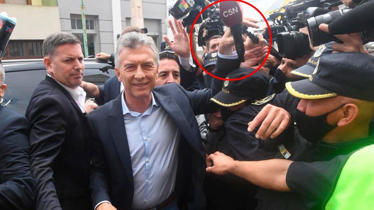  La agresión de Mauricio Macri a un periodista